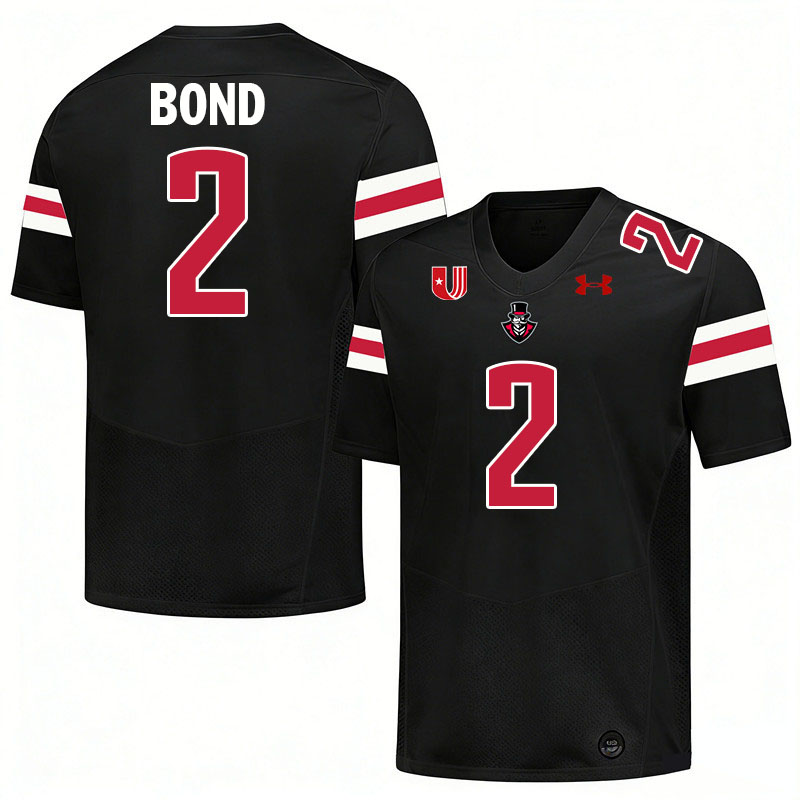 Austin Peay Governors #2 Javious Bond College Football Jerseys,Uniforms Stitched-Black Austin Peay Governors #2 Javious Bond College Football Jerseys,Uniforms Stitched-Black